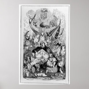 Frontispiz 'zu den Abhandlungen von einem Stomach Poster