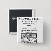 Frontispiz 'zu den Prophezeiungen Button (Vorne & Hinten)