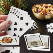 Frontispiz zu "durch den dunklen Kontinent", durch Spielkarten (In Situ)