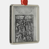 Frontispiz zu einem italienischen Kochbuch Ornament Aus Metall (Rechts)