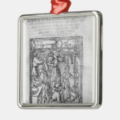 Frontispiz zu einem italienischen Kochbuch Ornament Aus Metall (Links)