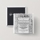 Frontispiz zu einem Konto des Parlaments Button (Vorne & Hinten)