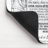 Frontispiz zu einem Konto des Parlaments Mousepad (Ecke)