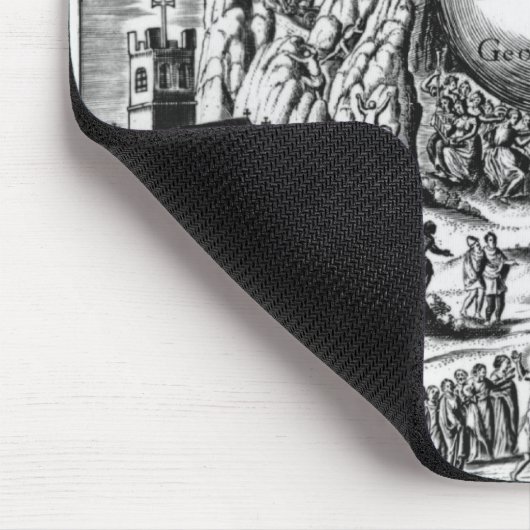 Frontispiz zu "Emblemen" Georges Withers, 1635 Mousepad (Ecke)