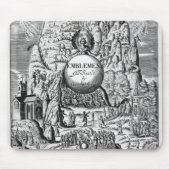 Frontispiz zu "Emblemen" Georges Withers, 1635 Mousepad (Vorne)