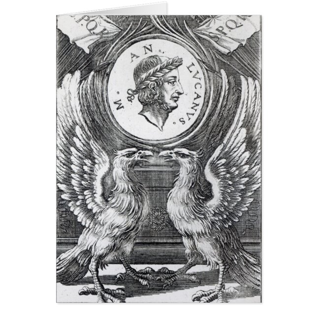 Frontispiz zu 'Lucans Pharsalia (Vorne)