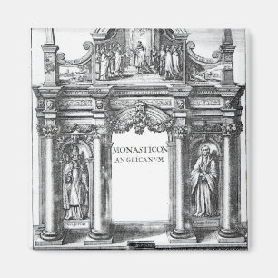 Frontispiz zu 'Monasticon Anglicanum Magnet
