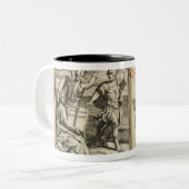 Frontispiz zu 'Pharsalia Zweifarbige Tasse (Vorderseite Links)