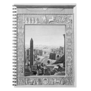 Frontispiz zu Volumen 1 der ` Beschreibung von Notizblock