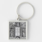 Frontispiz 'zum englischen Herrn Schlüsselanhänger (Vorne)