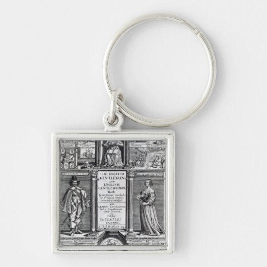 Frontispiz 'zum englischen Herrn Schlüsselanhänger (Vorne)