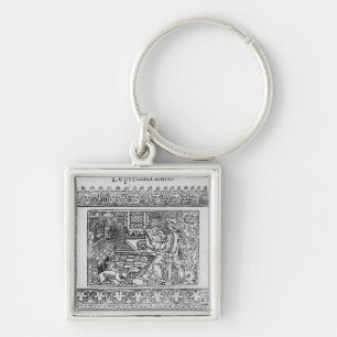 Frontispiz zum ersten Buch von Utopie Schlüsselanhänger