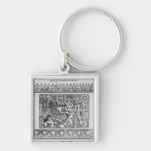 Frontispiz zum ersten Buch von Utopie Schlüsselanhänger (Vorne)