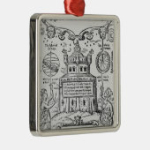 Frontispiz 'zum Schloss von Knowledge Silbernes Ornament (Rechts)