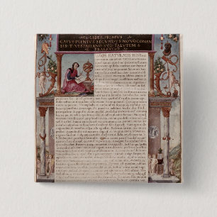 Frontispiz, zum von I zu buchen, das eine Seite Button