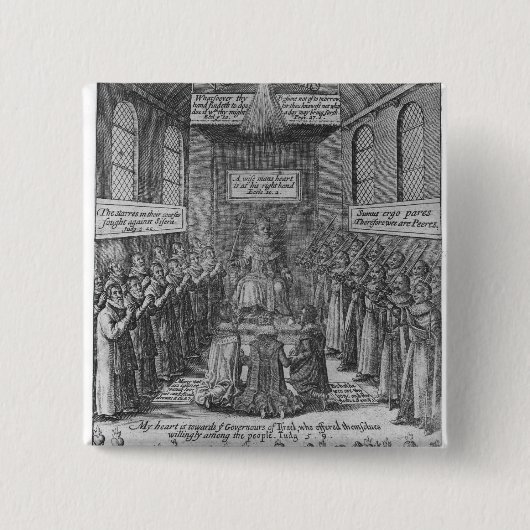 Frontispiz "zum Vox Regis" durch Thomas Scott Button (Vorderseite)