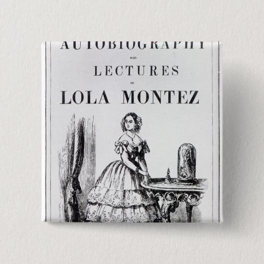 Frontispiz zur 'Autobiografie Button (Vorderseite)