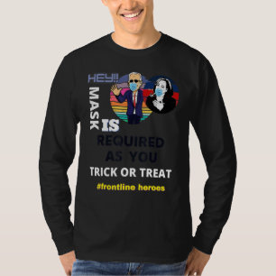 Frontline-Helden-Maske wird benötigt, wenn Sie tri T-Shirt