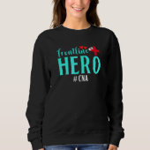 Frontline Hero Cna Worker Frontline Essential Sweatshirt (Vorderseite)