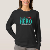 Frontline Hero Emergency Nurse Worker Frontline Es T-Shirt (Vorderseite)