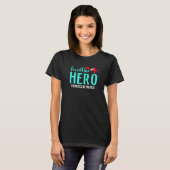 Frontline Hero Emergency Nurse Worker Frontline Es T-Shirt (Vorne ganz)