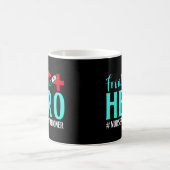 Frontline Hero Nurse Practitioner Worker Frontline Kaffeetasse (Mittel)