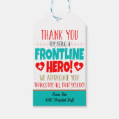 Frontline-Spendenmarke Geschenkanhänger (Vorderseite)