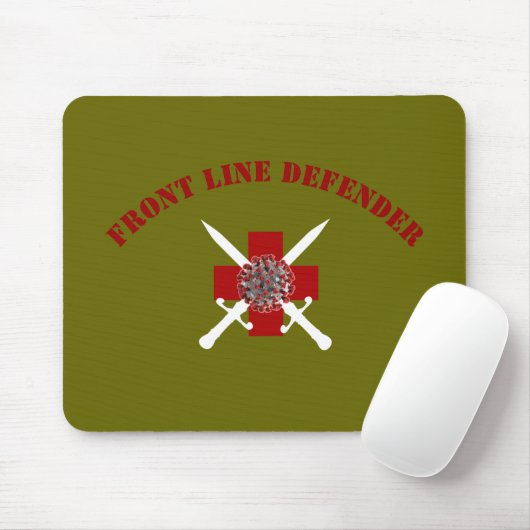 Frontline-Verteidiger Mousepad (Mit Mouse)