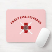Frontline-Verteidiger Mousepad (Mit Mouse)