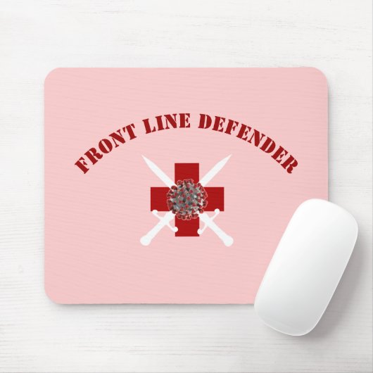 Frontline-Verteidiger Mousepad (Mit Mouse)