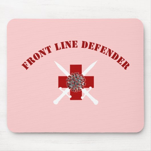 Frontline-Verteidiger Mousepad (Vorne)