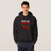 Frontline Warrior Stylish T-Shirt Hoodie (Vorne ganz)