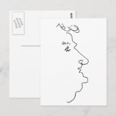 Frontlinie Postkarte (Vorne/Hinten)