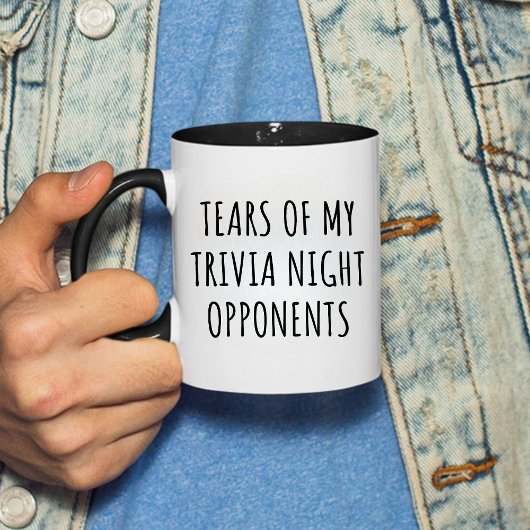 FRONY, TEARS MEINER TRIVIA GRAMMAR-NACHT-OPPONENTE TASSE