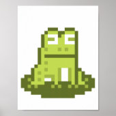 Frop Pixel Art Poster (Vorne)