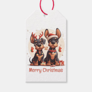 Frory Christmas Dobermann Hunde Geschenkanhänger