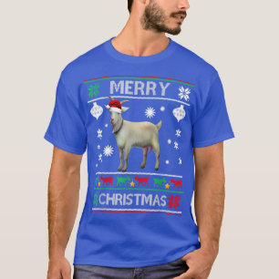 Frory Goatmas Weihnachtsziege Liebhaber Ugle Weihn T-Shirt