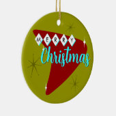 Frory Mid Century Weihnachten Keramik Ornament (Rechts)