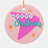 Frory Mid Century Weihnachten Keramik Ornament (Hinten)