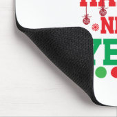Frory Xmas glücklich Neues Jahr Mousepad (Ecke)