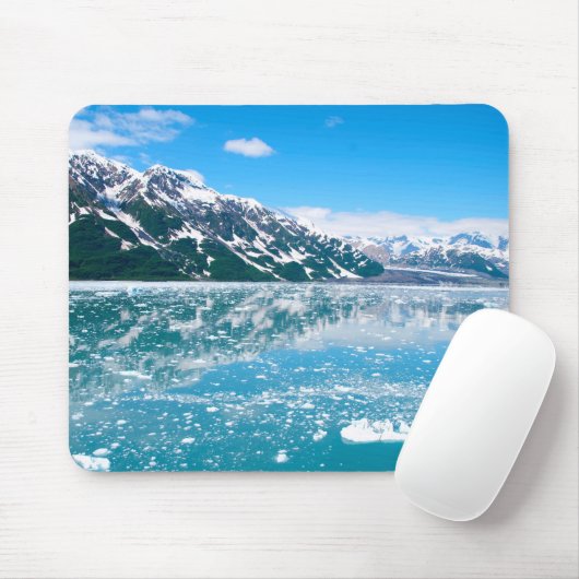 Frosblauer See Mousepad (Mit Mouse)