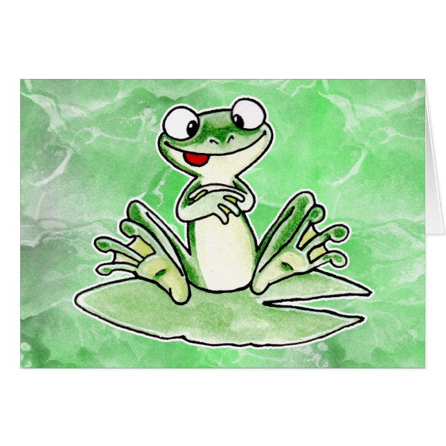 Frosch (Vorderseite (Horizontal))