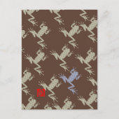 Frosch5 Postkarte (Vorderseite)