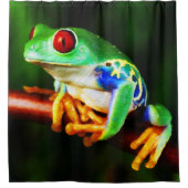 Frosch 1 duschvorhang (Vorderseite)