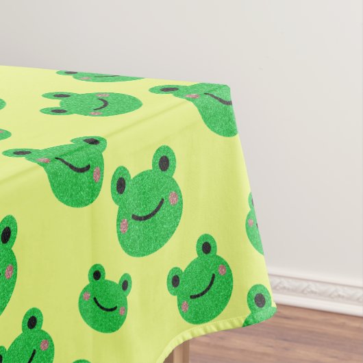 Frosch 1. Geburtstag Party Frosch Thema Tischdecke (Beispiel)