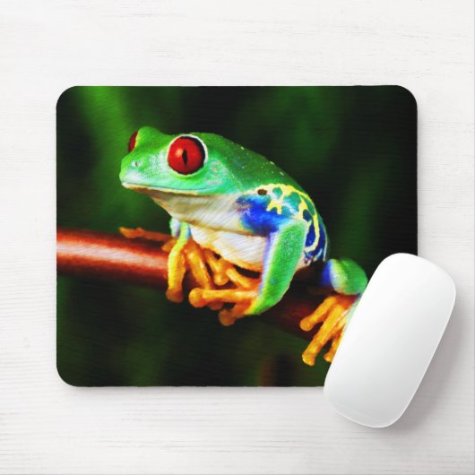 Frosch 1 Mousepad (Mit Mouse)