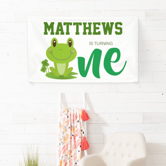 Frosch 1. Party Banner (Insitu)