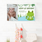 Frosch 1. Party Banner (Insitu)