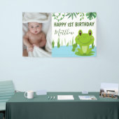 Frosch 1. Party Banner (Messeveranstaltung)