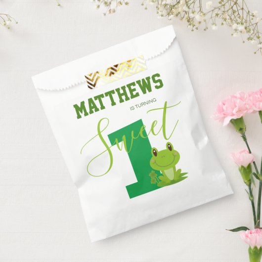 Frosch 1. Party Geschenktütchen (Versiegelt)